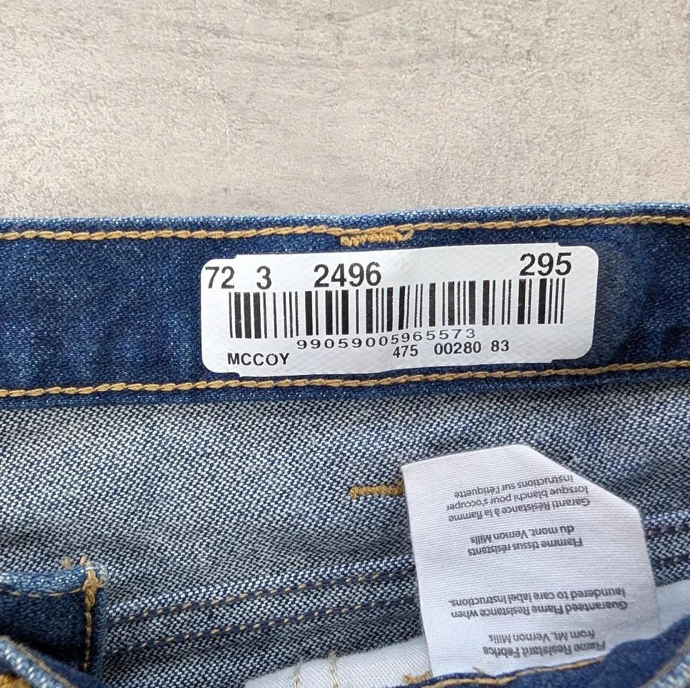 Carhartt FR Men's Dark Wash Denim Jeans Size 36 x 34 ARC 2 NFPA 2112